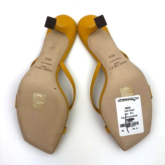JIMMY CHOO Maelie Sandal sz 5.5 - Picture 12 of 13